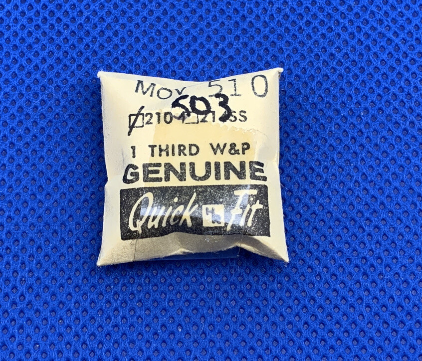 Movado 510 210/503 Third Wheel By Quickfit. New Old Stock. 321-655 R