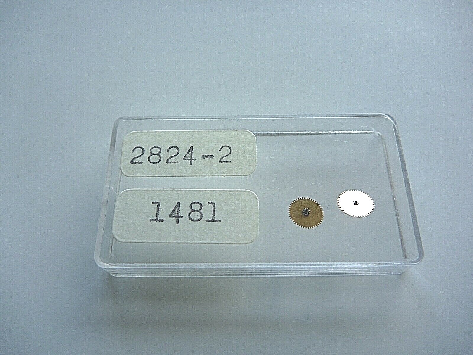 ETA 2824-2, five new movement parts #1141, 1481, 1482, 2595/1, 2784, + 3 screws