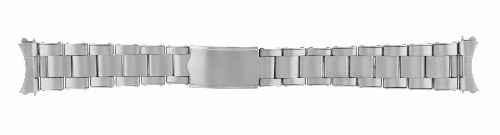 STAINLESS STEEL OYSTER WATCH BAND FOR ROLEX 19MM 34MM CASE 15210, 14000, 1400M