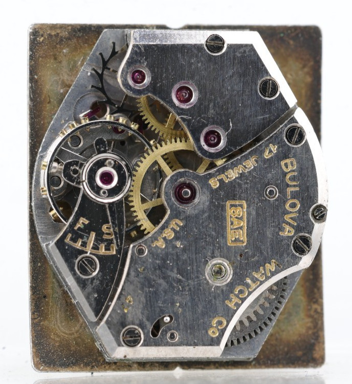 BULOVA cal. 8AE, 17j WRIST WATCH MOVEMENT, FOR REPAIR (FF)