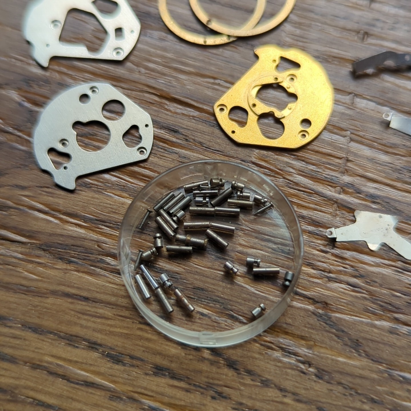 Bulova Accutron 214 & 218 Assorted Watch Parts Used for Watchmakers (S223)