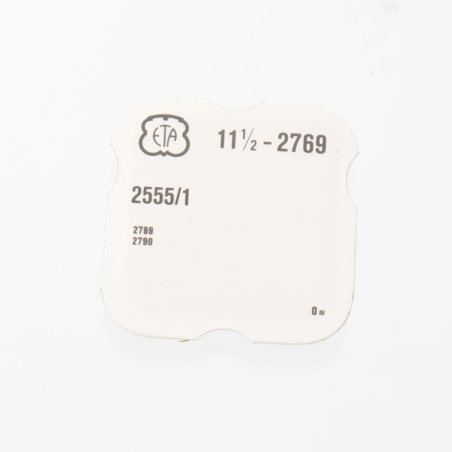 ETA 2769, 2789 Date Indicator Driving Wheel Part #2555-1 New Old Stock (C4D11)