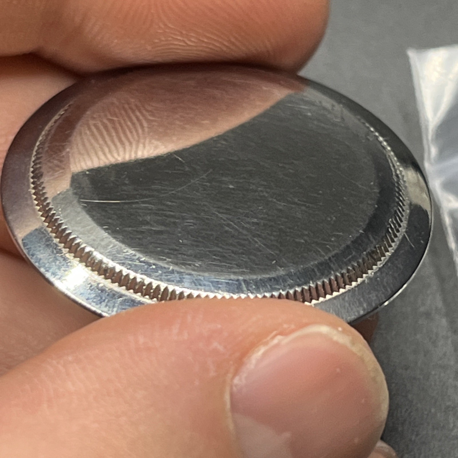 Genuine Rolex Oyster Quartz 17000 Case Back