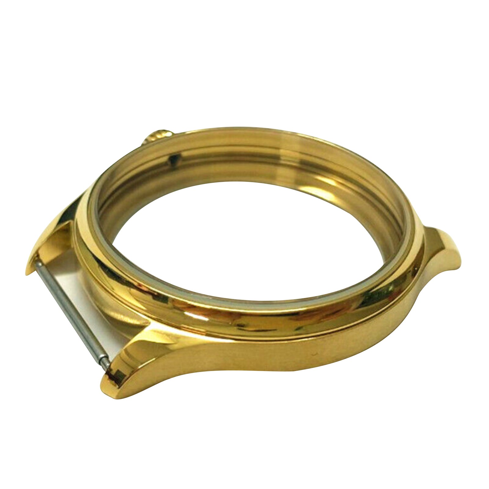 18K Gold 44mm 316L Stainless Steel Watch Case for ETA 6497/6498 ST36 Movement