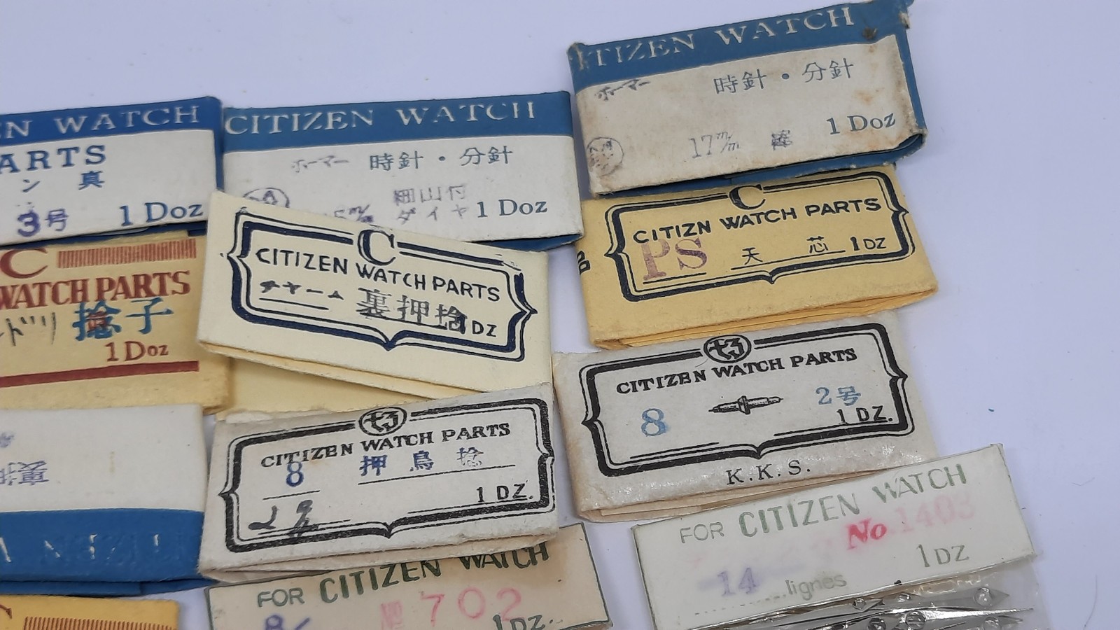 Lot of Vintage Citizen Watch Parts 1960′ / 1970′ / 1980′ / 1990′ nr. 3