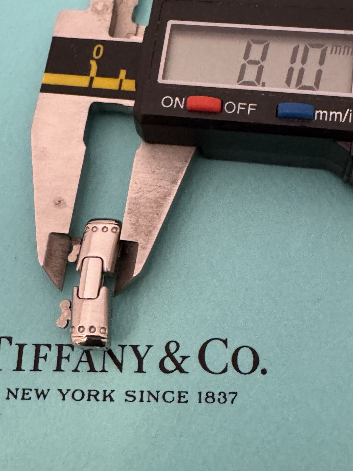 Tiffany & Co WATCH LINK STREAM AMERICA WATCH SERIES 20 MM Sterling Silver SWISS