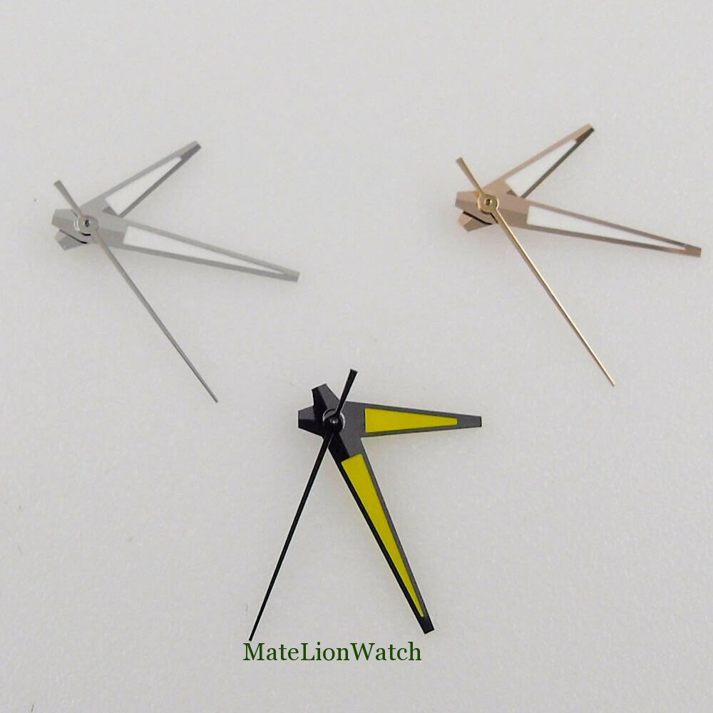 36.6mm Watch Dial+Hands Spare Parts Fit For NH35 NH35A Date Window Chapter Ring
