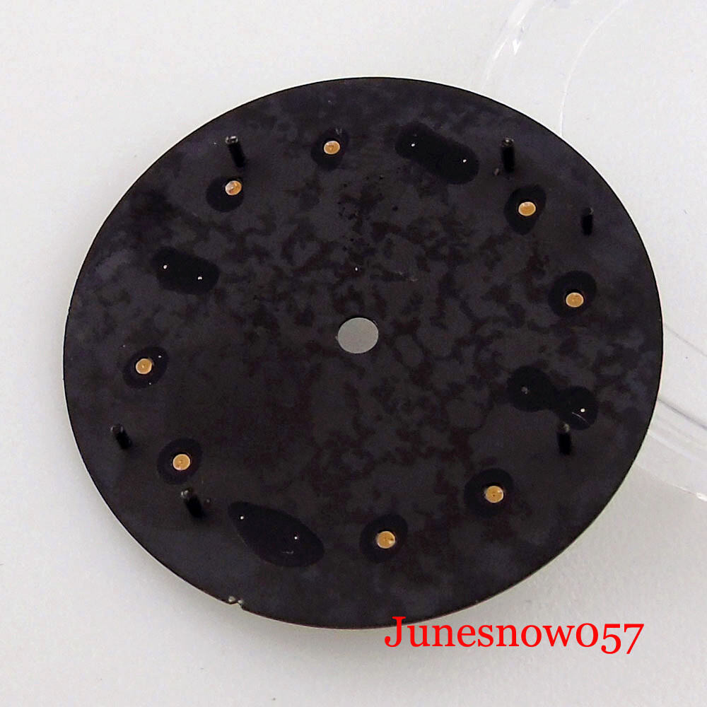 30.4mm Black/Coffee Sterile Watch Dial Fit NH35A NH36A SKX MIYOTA ETA2824 PT5000