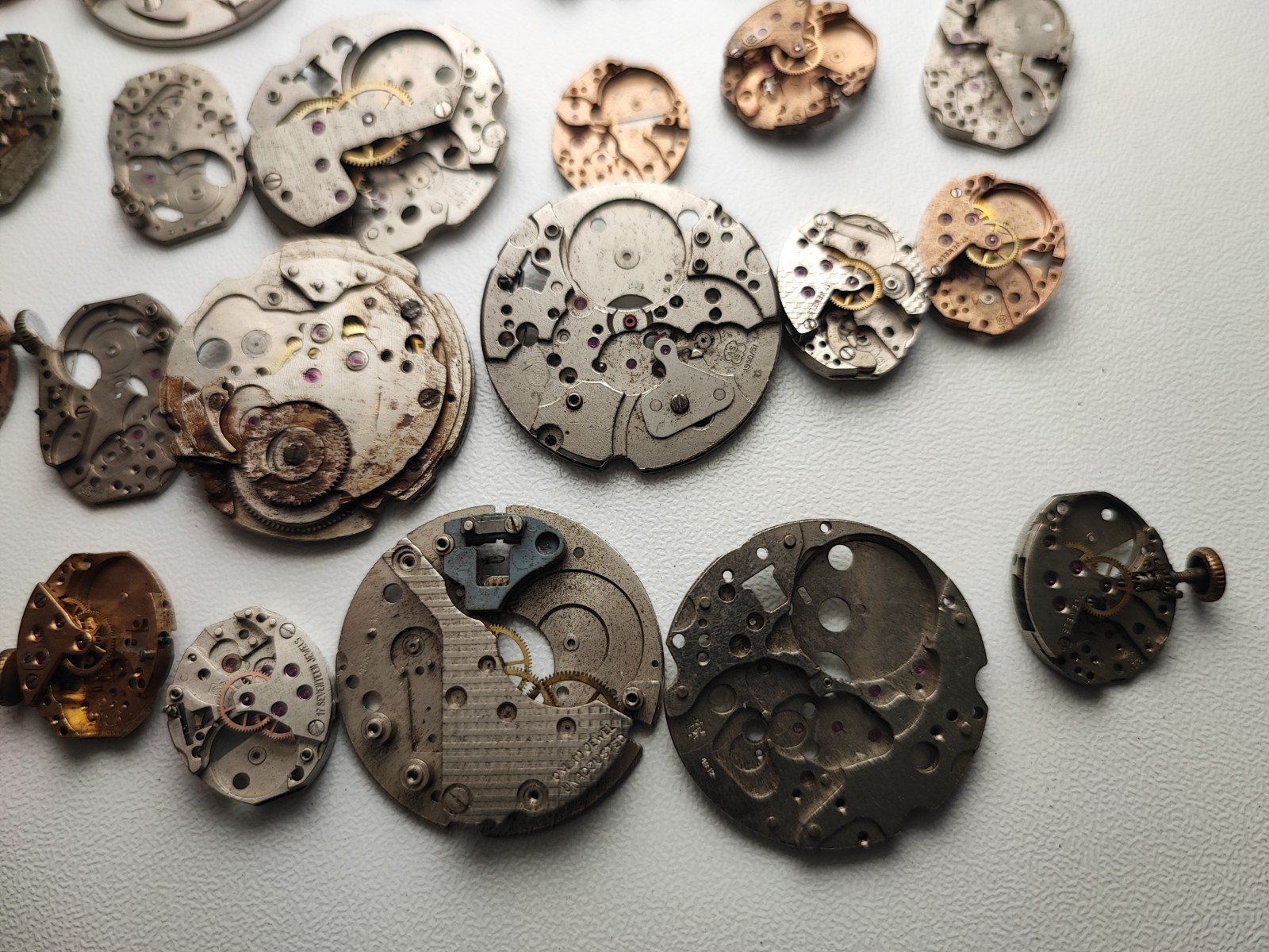mix Watch Main Plate lot watchmaker fef fhf as eb fe others