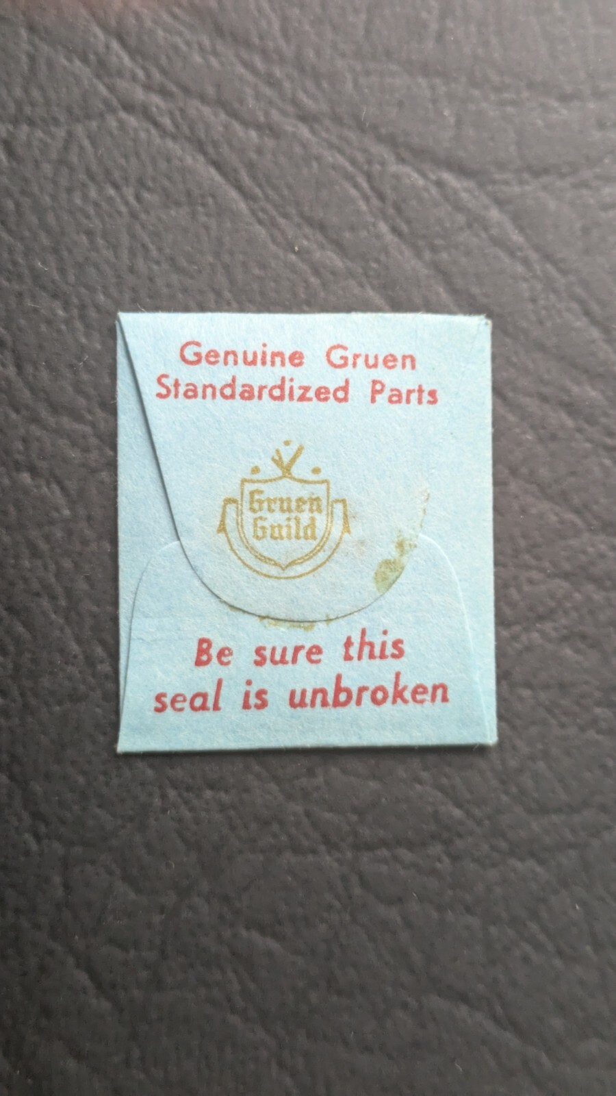 Genuine GRUEN 215 – Spring Setting #12