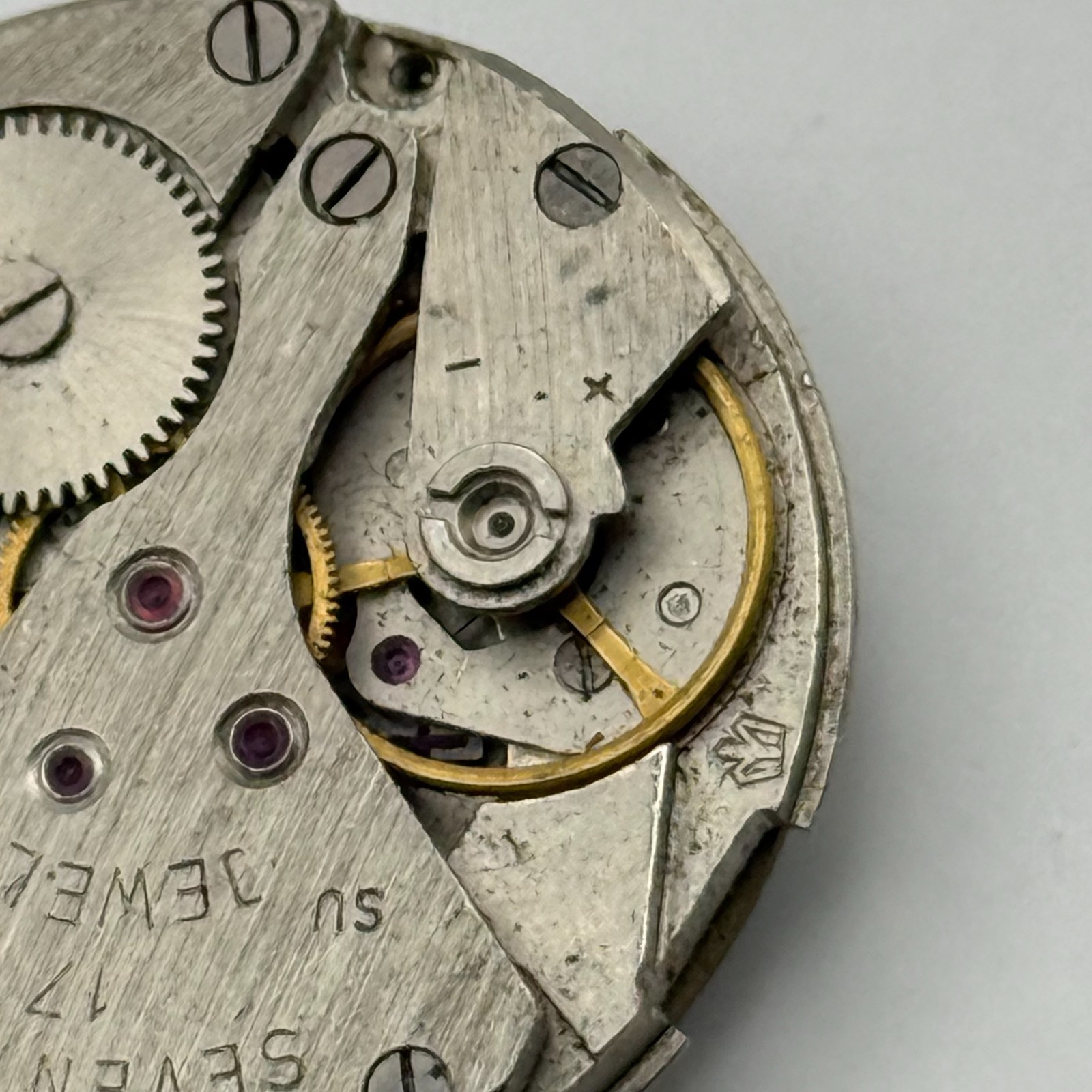 Poljot 2628.H Watch Movement Soviet 17 Jewels Manual Wind Parts Repair 26.6mm