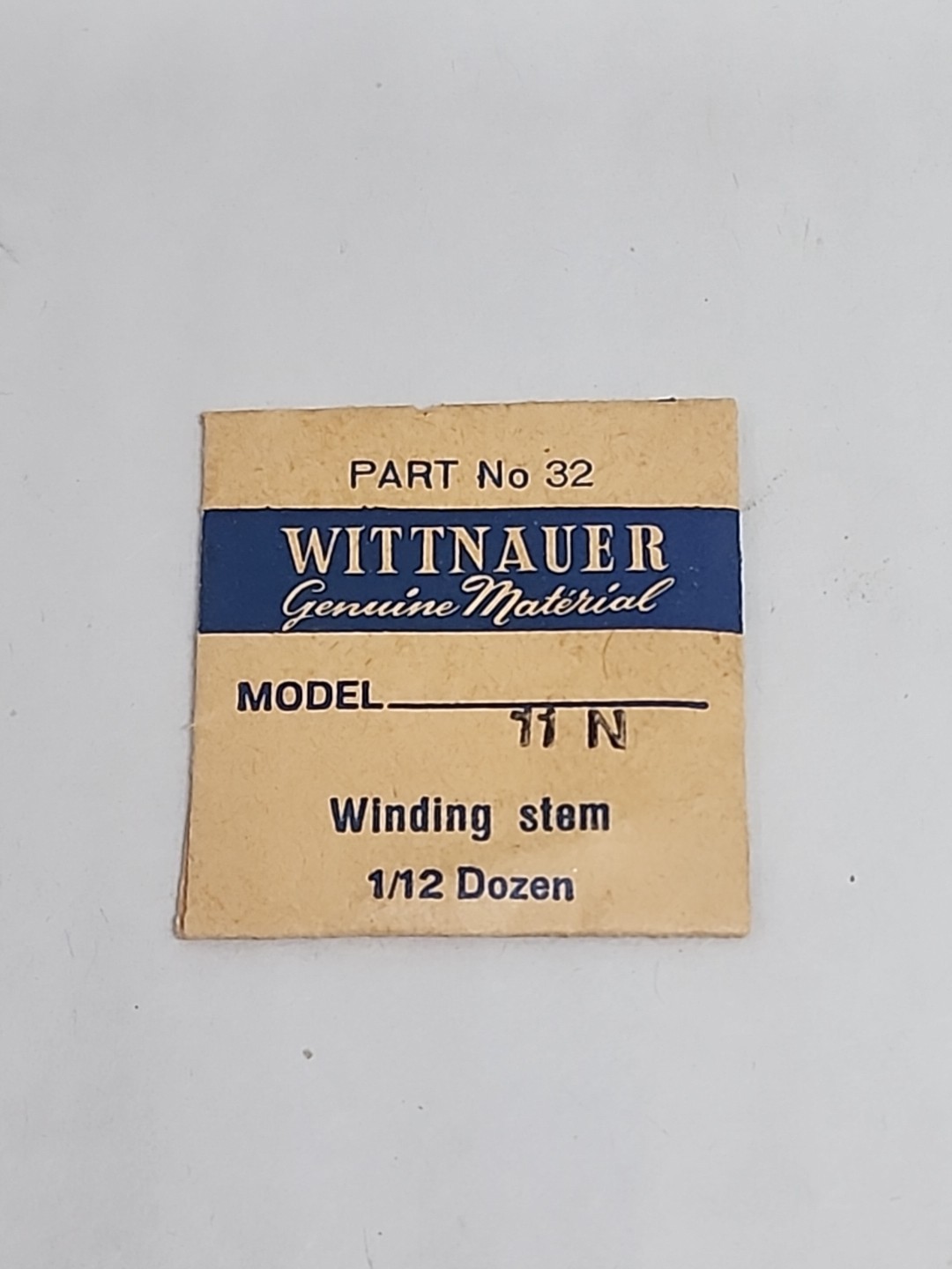 WITTNAUER PART #32 MODEL NO. 11 N WINDING STEM