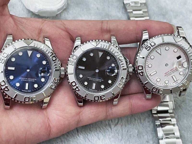 DIY 40MM Stainless Steel Watch kit For 2824 2836 3135 After-sales Accessories