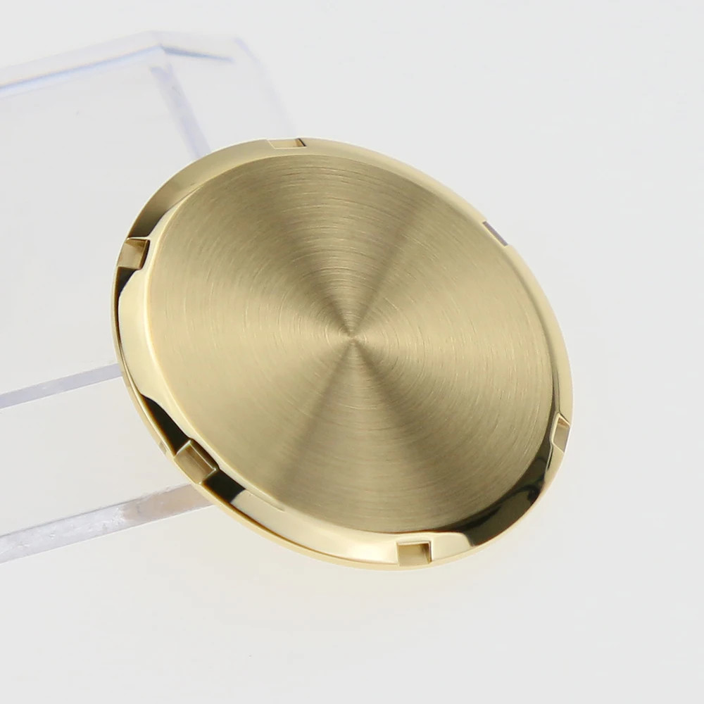 10ATM Watch Caseback 316L Stainless Steel Slim Thin Solid For SKX007 Mods Parts