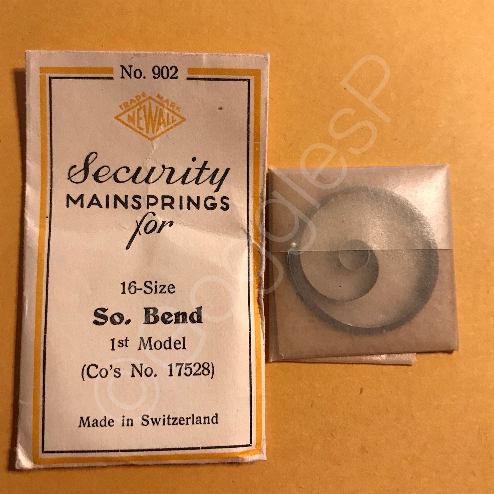 NOS Mainsprings for South Bend Watches – Select A Style/Size