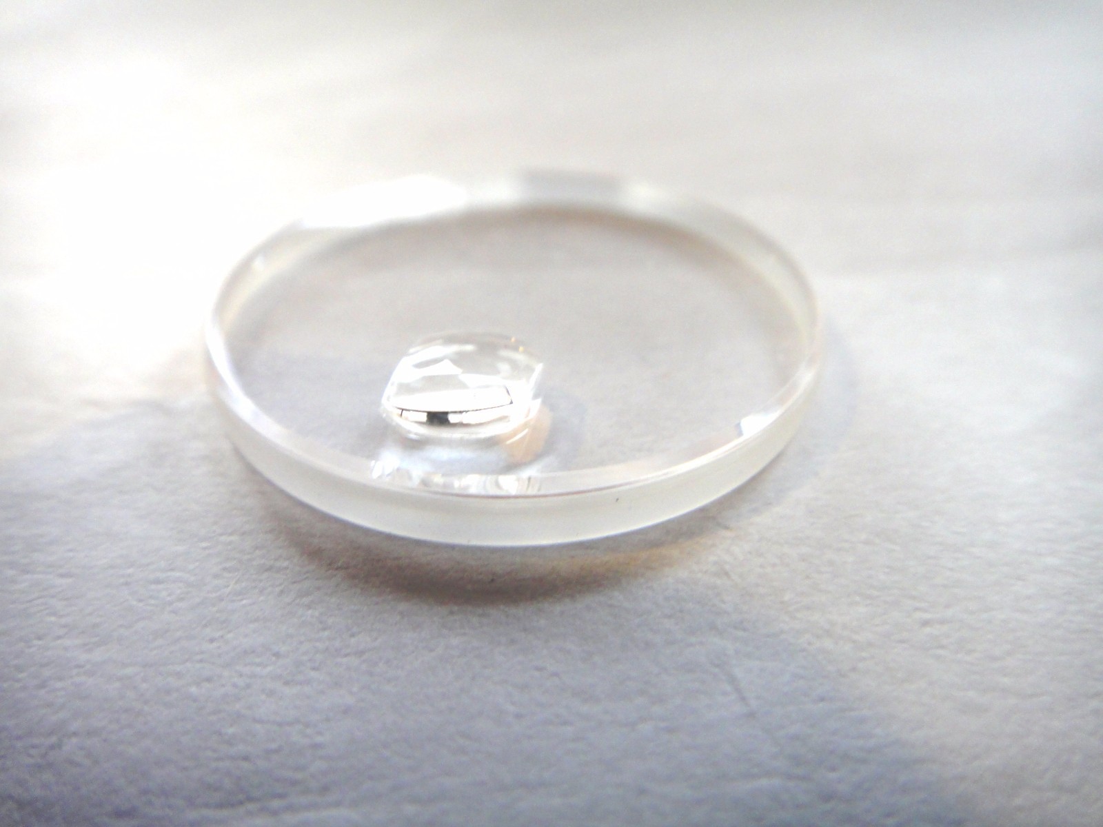 Oyster Perpetual Date quality Acrylic & Gasket (fits) Rolex Ø29.5mm 1500