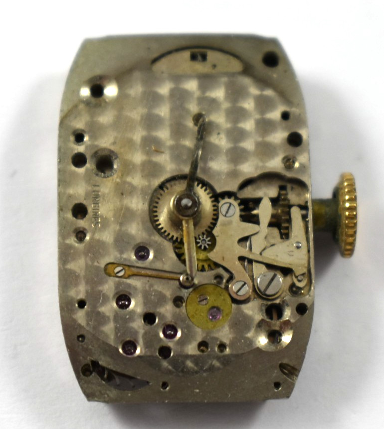 Vintage Longines Manual Wind 17J 9L Wrist Watch Movement lot.wi
