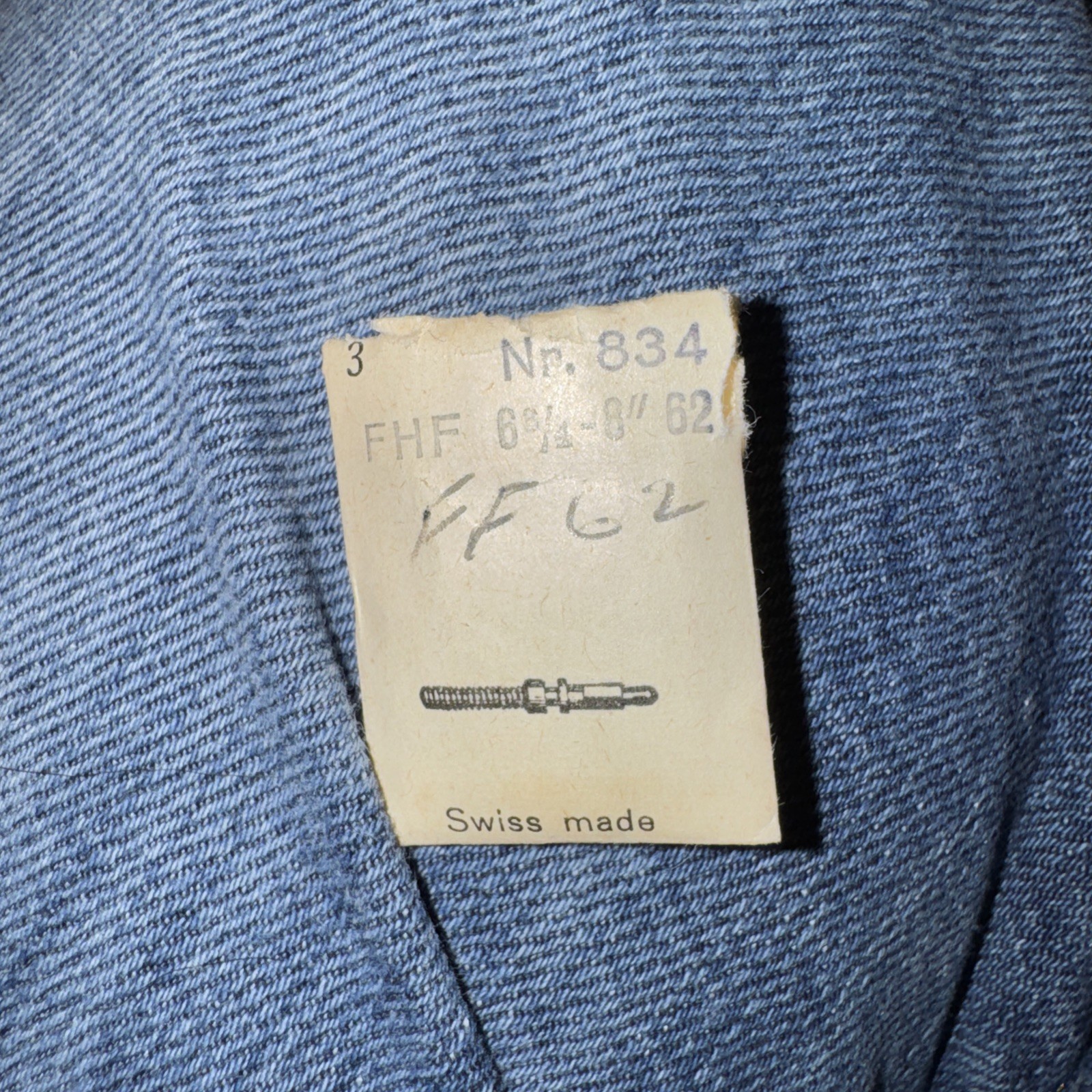FHF 6 3/4 8” 63 Nr.834 set of 3
