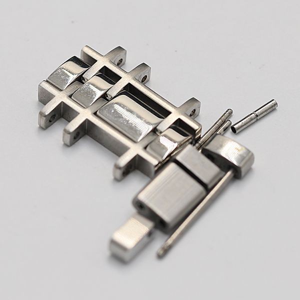 Genuine BURBERRY BU1364 Spare Link 20mm Silver SS Mens Watch Band Part Used