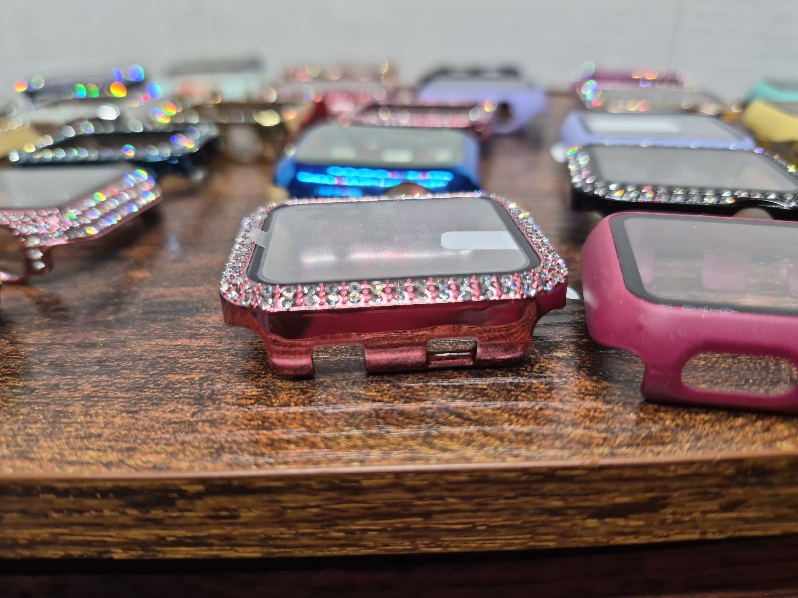 Lot Of 31 Apple Watch 3 Covers. Some Silicone, Some Plastic