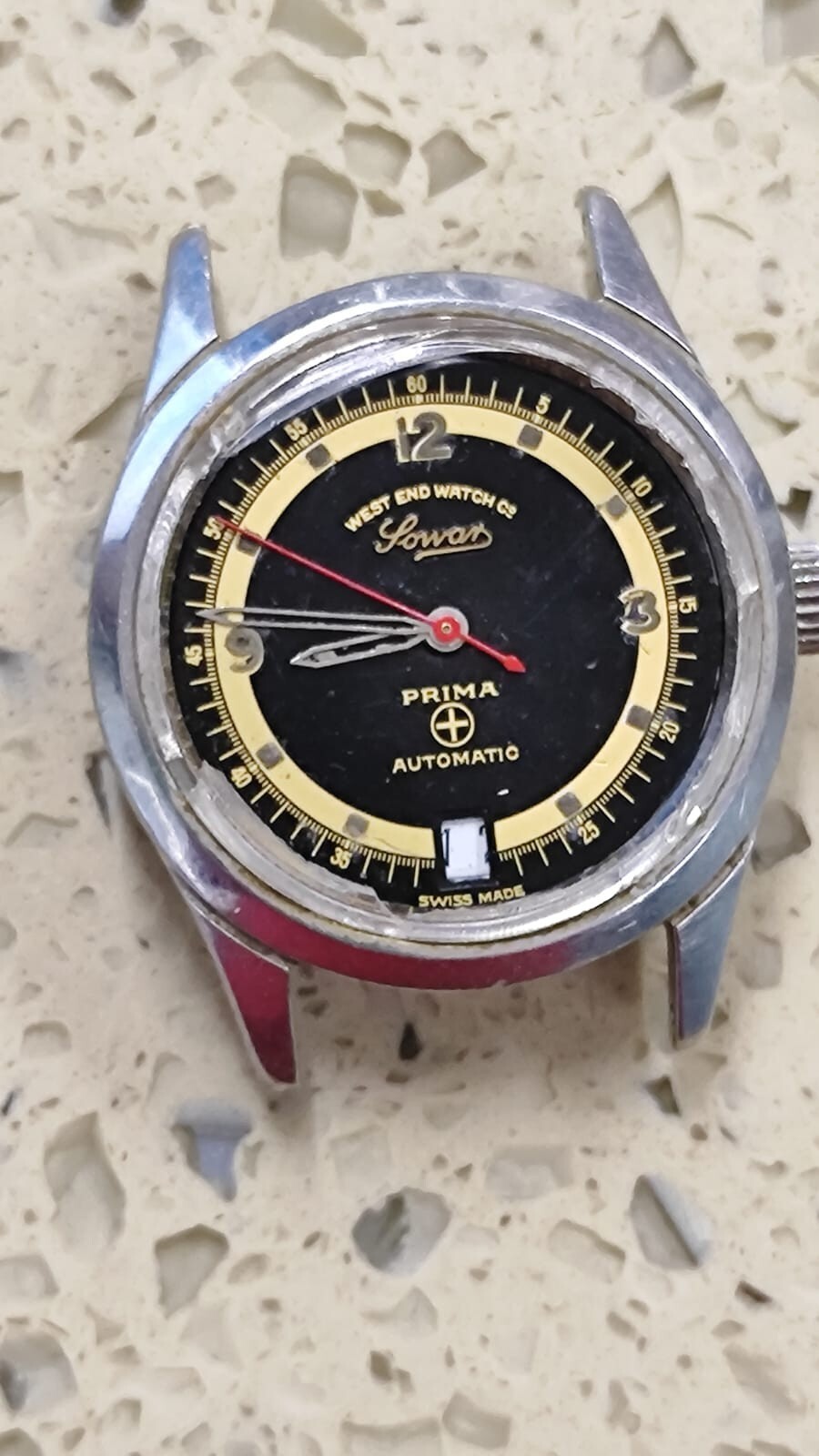 West End Watch – -Not work Incomplete Movement Eta 2872 for parts