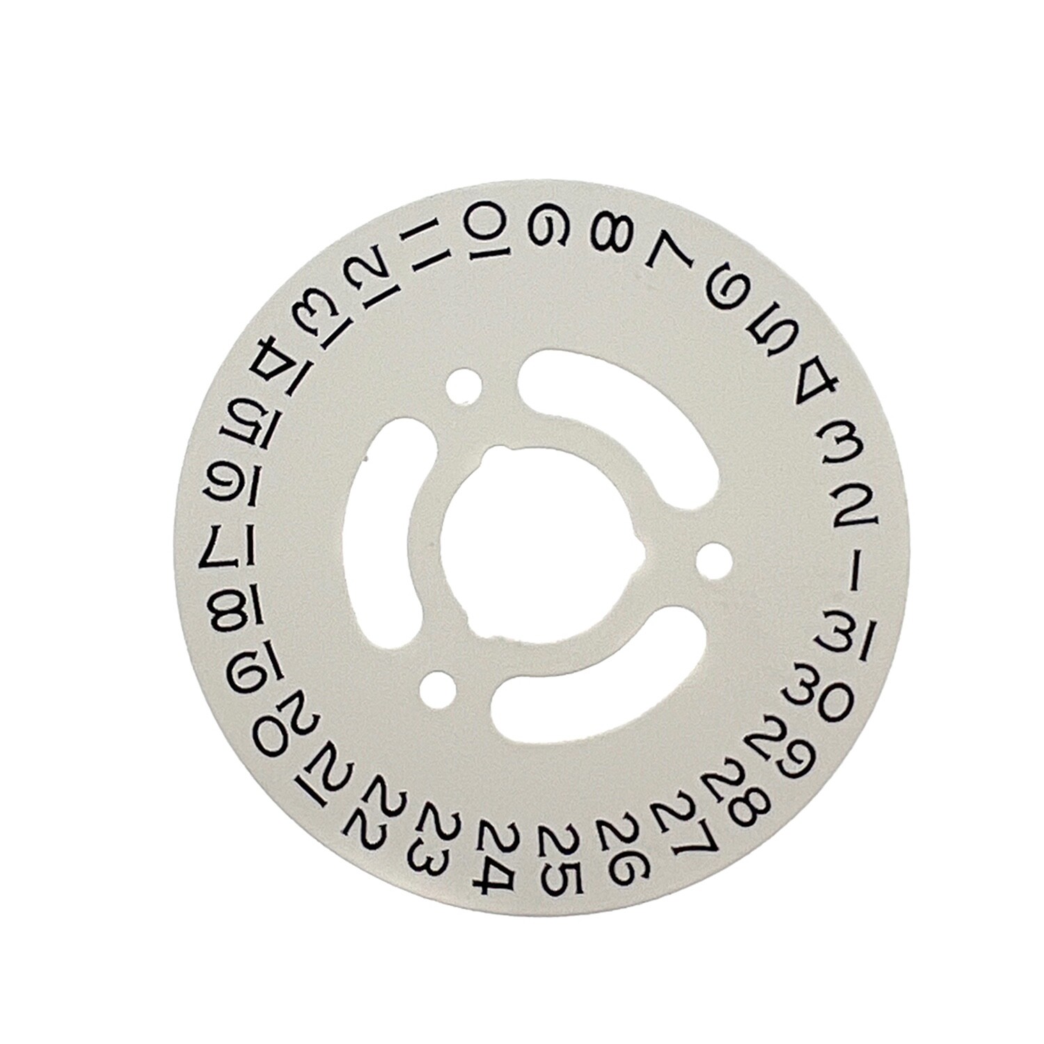 Date Disc fits ROLEX Movement 2135 68000 68240 68278 68623 69000 White 21.0mm