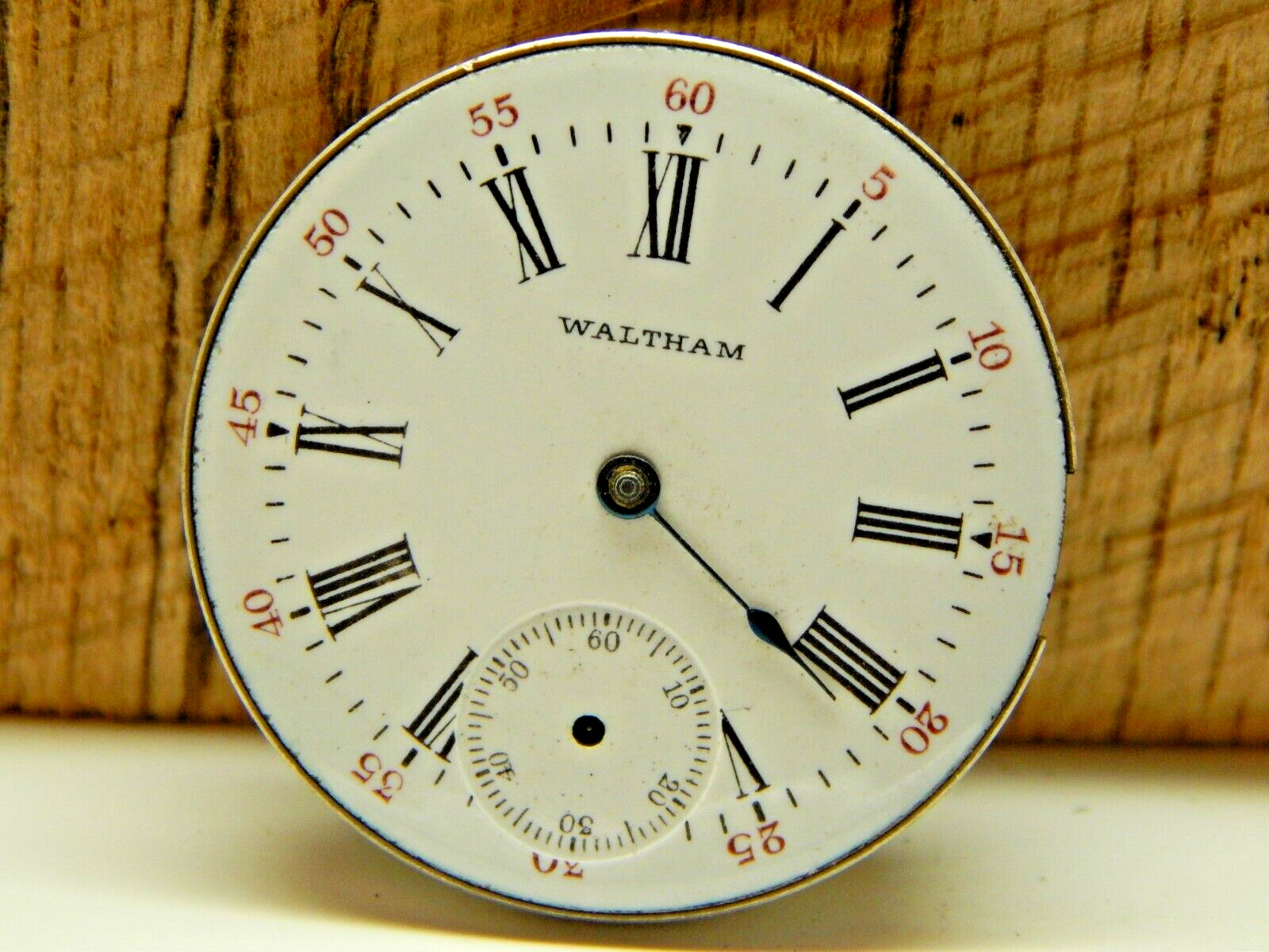 Antique Waltham Pocket Watch Movement 0s 7j Grade 60 Circa 1903