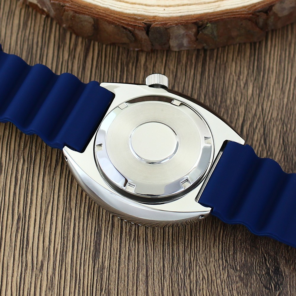 Sapphire 45mm Steel Watch Case Strap Modify Seiko Turtle Mod For NH35 34 NH36 38
