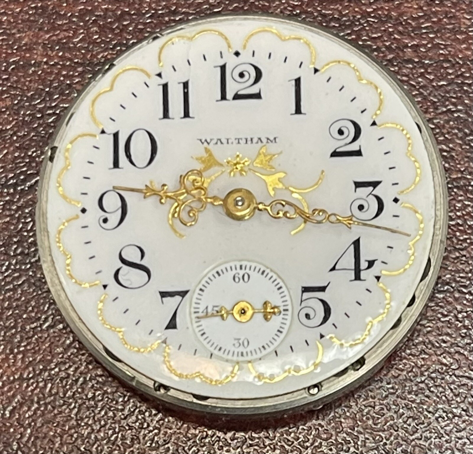 Circa 1918 Elgin Grade 286 Model 2 Movement 6s Size For Parts Or Repair..TJ221