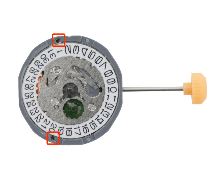 Genuine Miyota 1L15 Quartz movement 3.9 mm
