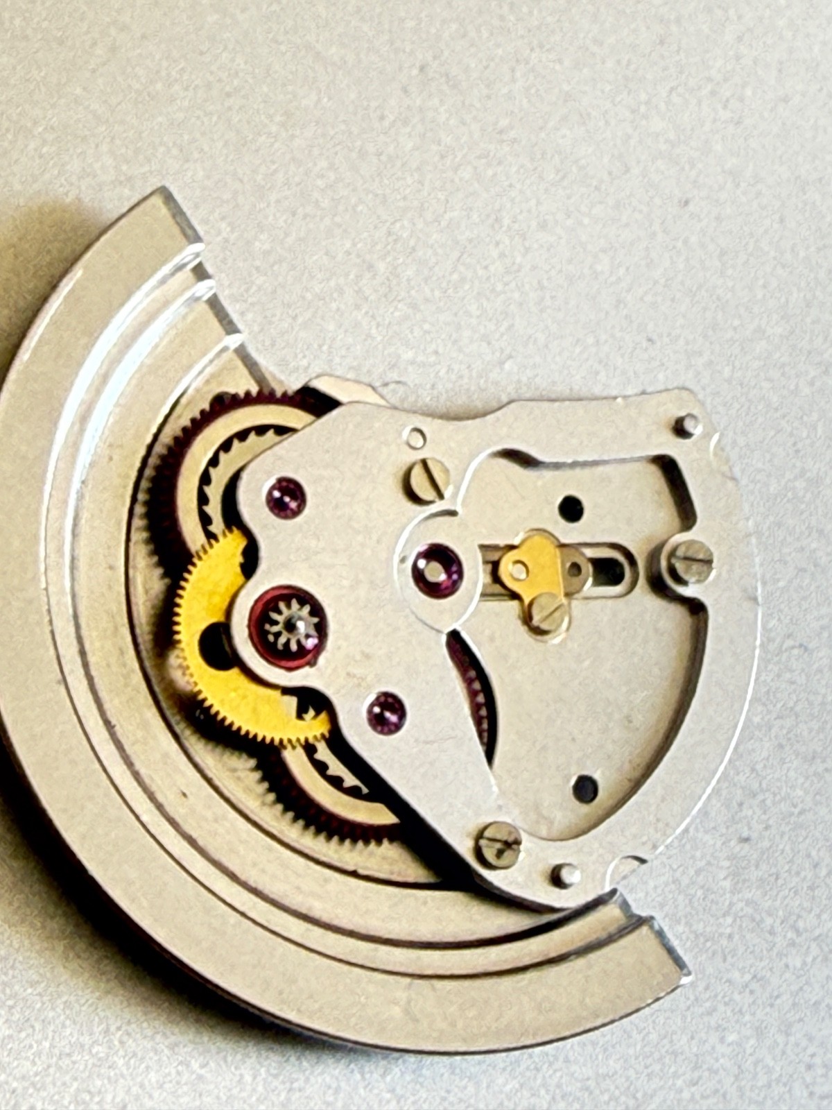 Genuine Rolex 3135 3130 Rotor Oscillating Weight Module Part 145 + screw