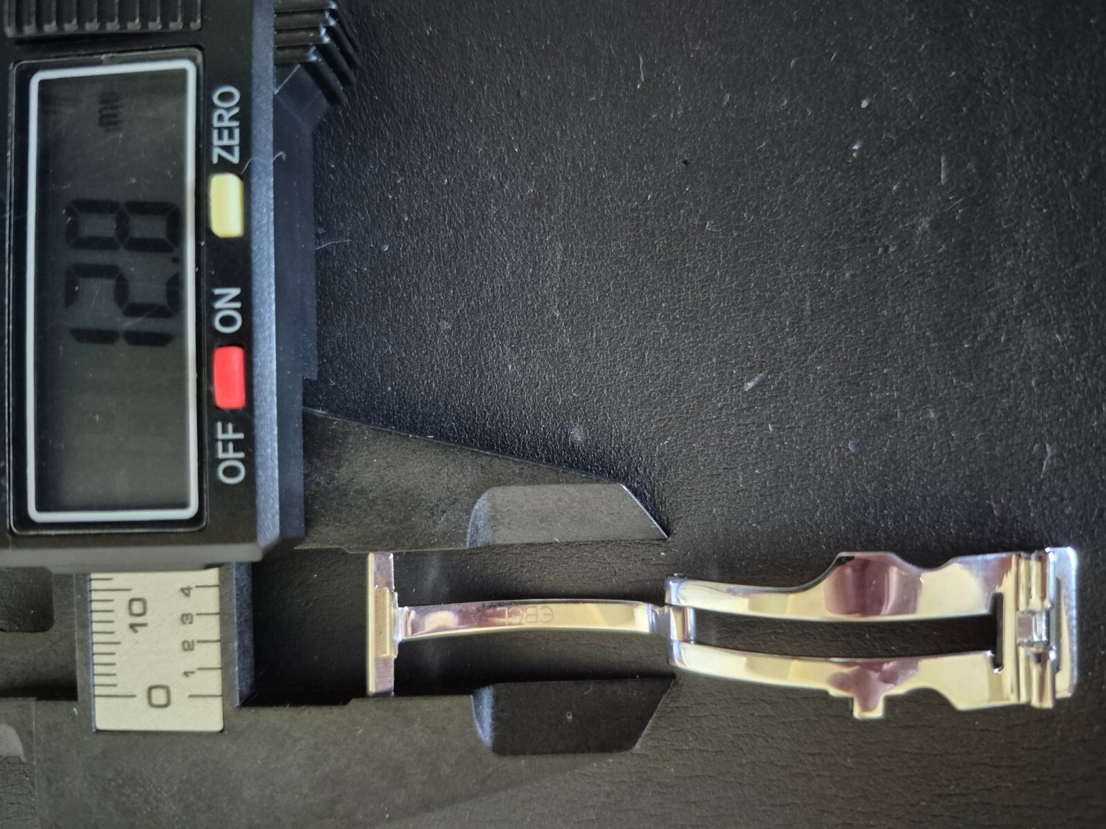 Ebel Deployment Clasp Buckle Strap Replacement 12.8mm replacement stainless stee