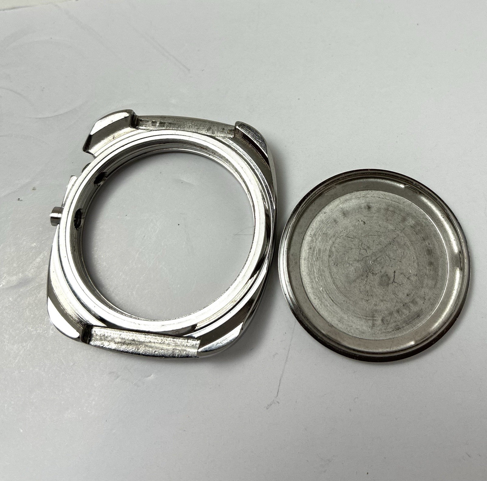 Seiko Bell-Matic 4006-6020 Stainless Steel Case w/ Original Caseback Alarm Watch