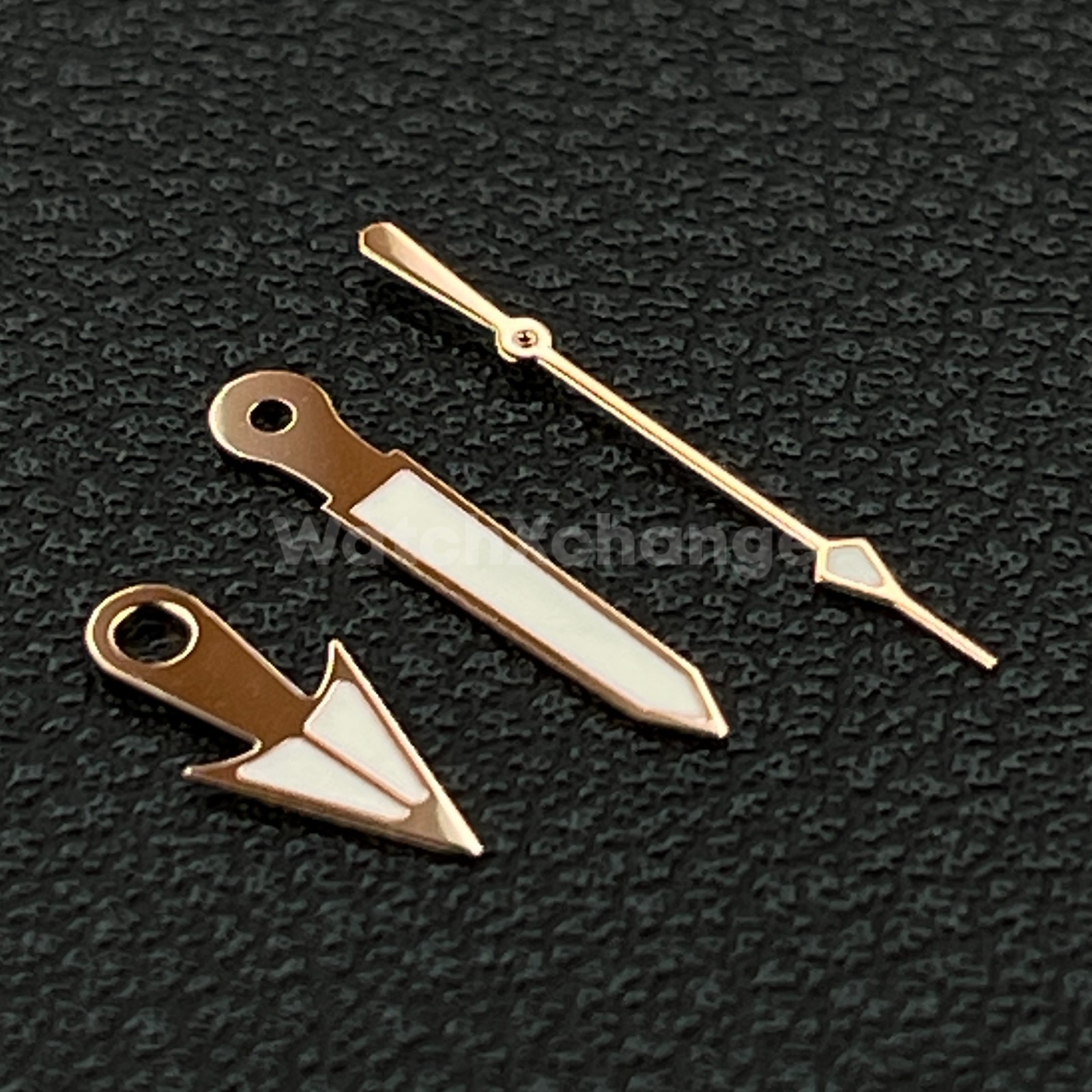 Rose Gold Triangle Arrow Watch Hands For Seiko NH34 NH35 NH36 4R 7S 7002 7009