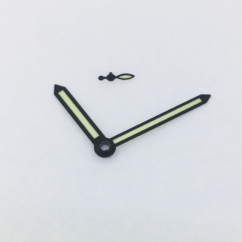 Green Luminous Watch Hands Needles for ETA 6497 6498 ST3600 ST3620 Movement a
