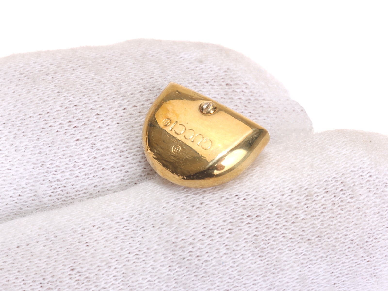 GUCCI “6600L ” Bracelet END-PIECE for Women’s Watch Gold-Tone SWISS🇨🇭MADE
