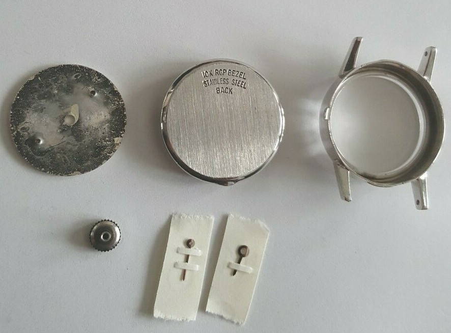 Longines Case Number 9215-5602 For Caliber 5602 + Dial + Hands + Crystal + Crown