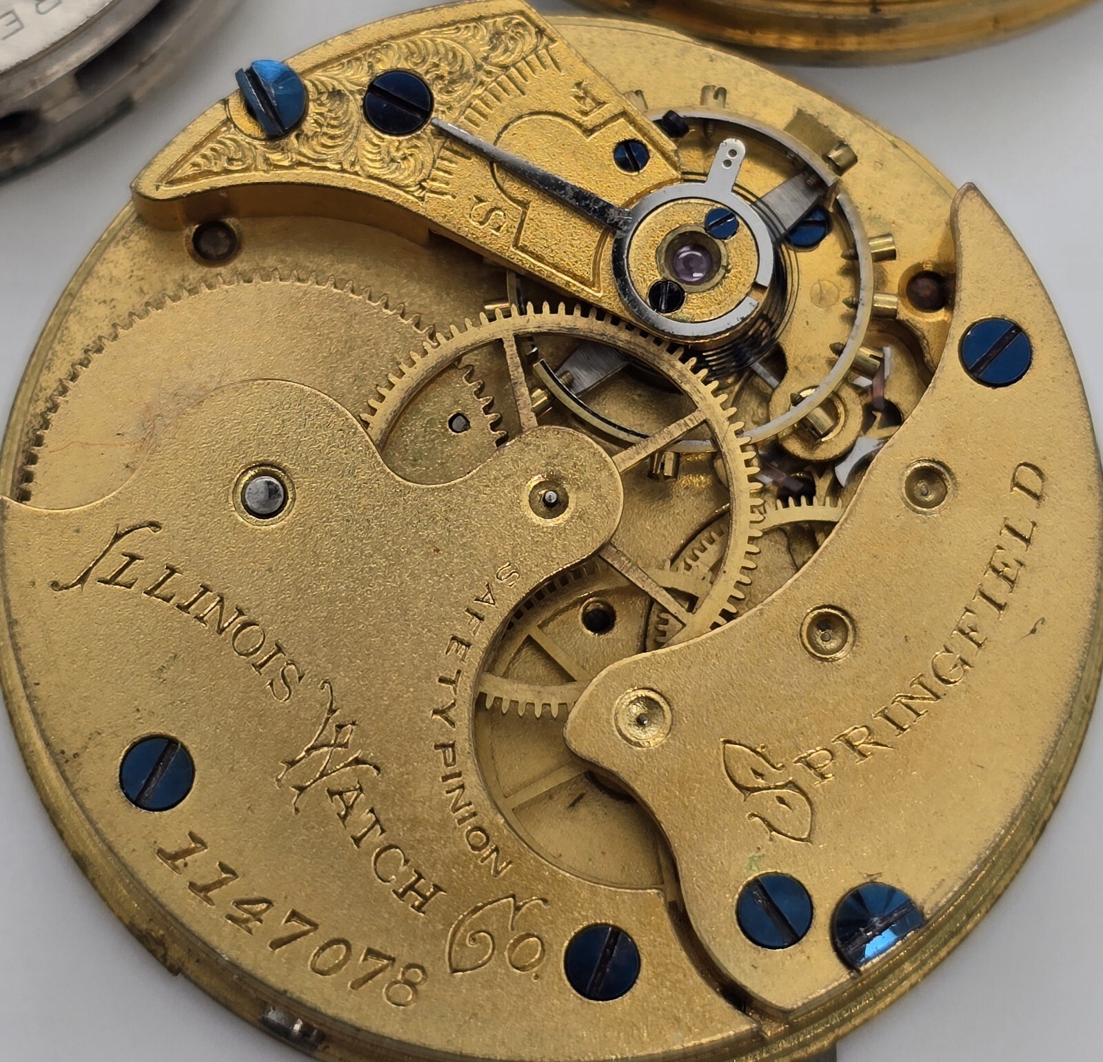Lot Of 3 Pocket Watch 6s Movements Hampden Illinois American Waltham