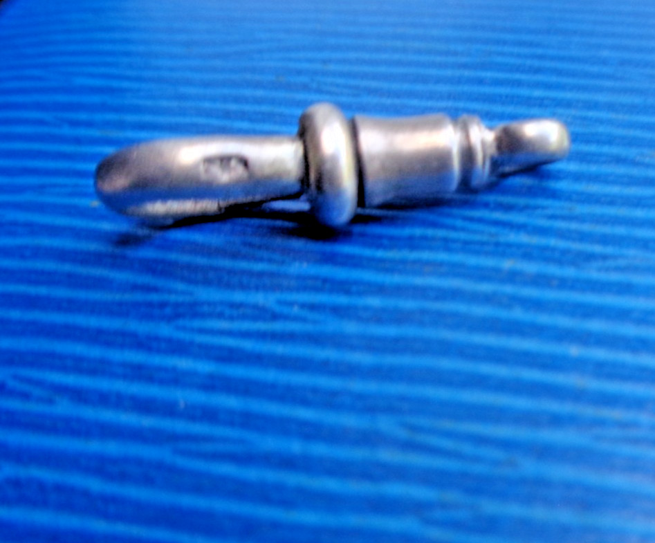 Silver DOG CLIP Fastener for Watch Chain etc by Samuel Smith 2.4 gram