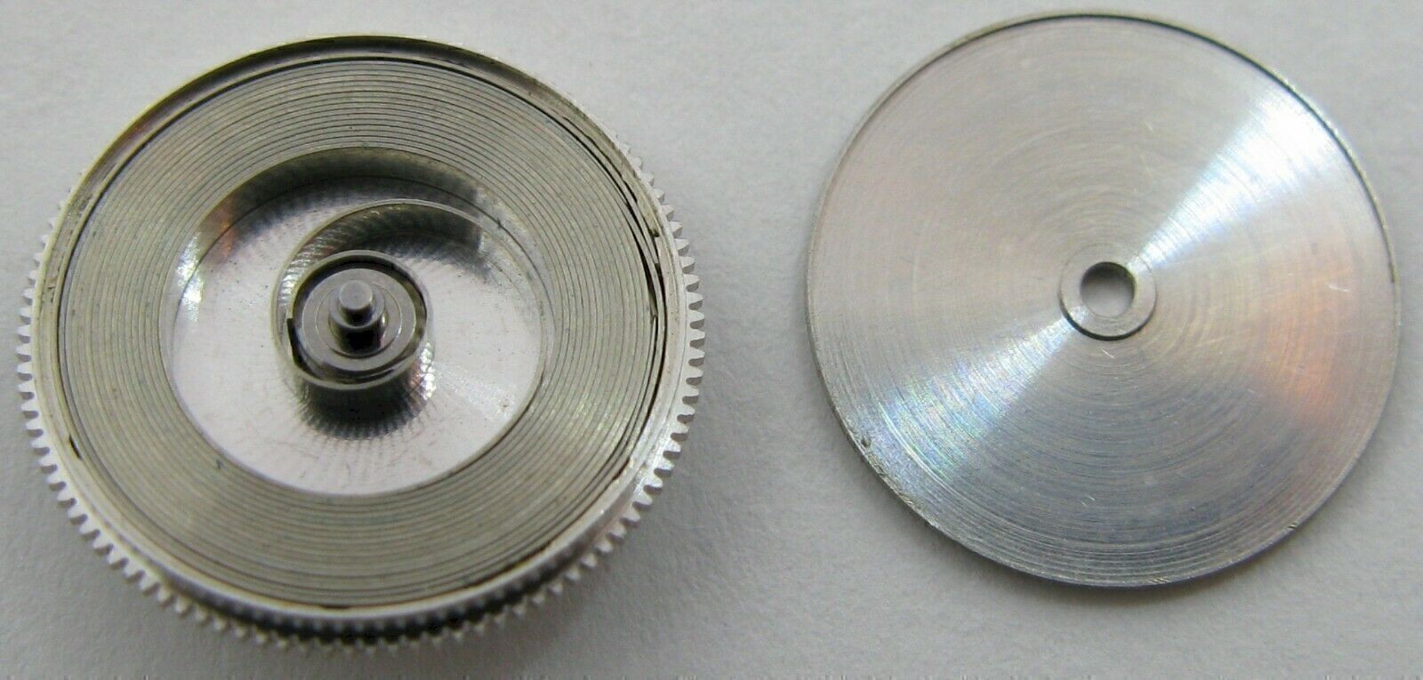 Complete Barrel Silver Mainspring 180/1 For ETA ETA 2892 2892A2 Watch Movement
