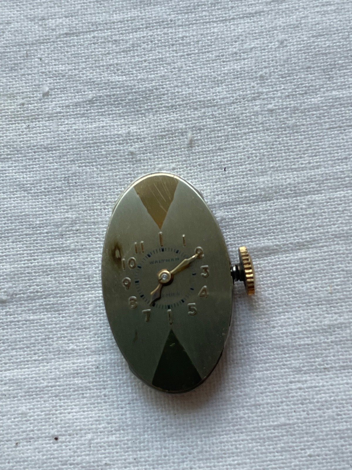Waltham Premier rare dial – movement for ladies watch RUNS, lot 2606