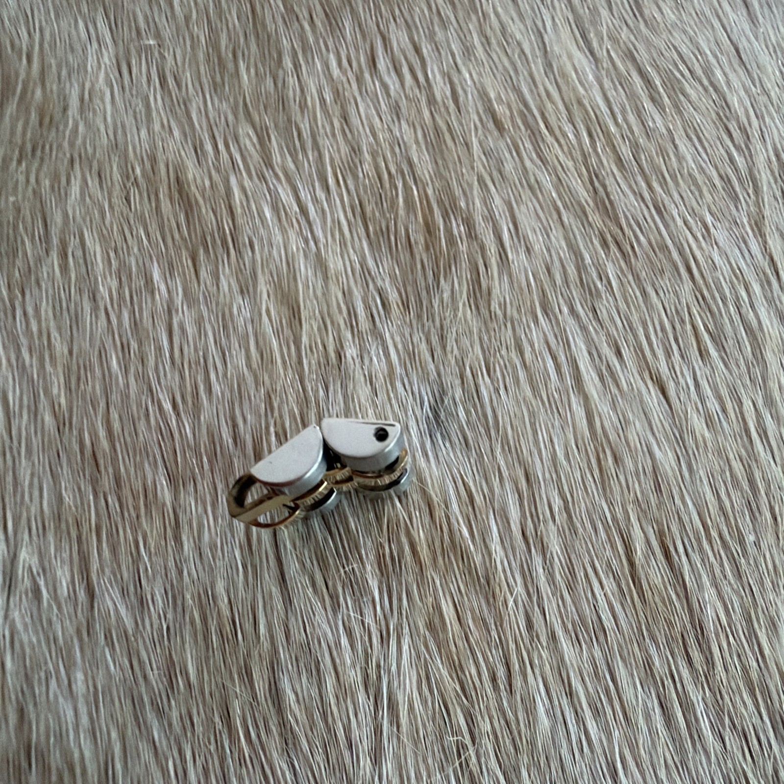 TWO OYSTER 18K/SS TWO TONE WATCH PART 2 LINKS FOR ROLEX OYSTER DATEJUST 16003