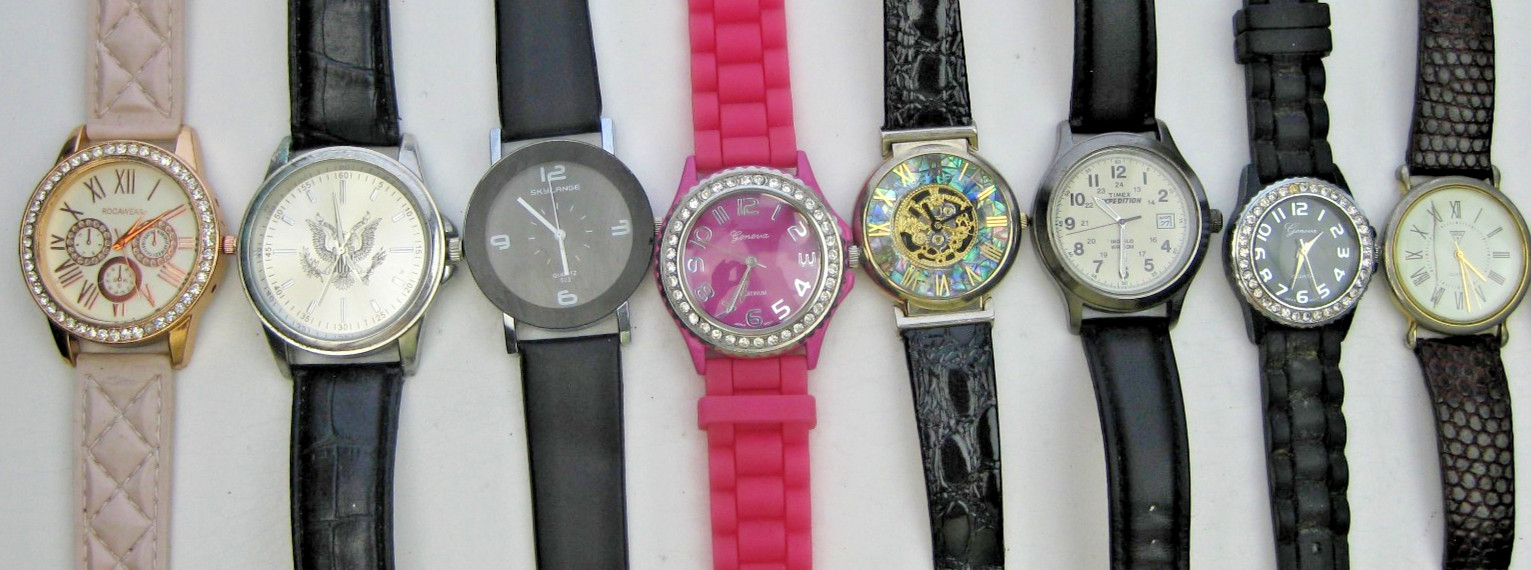 Lot #3 Vintage Quartz Wristwatches 30 + Women’s/Men’s