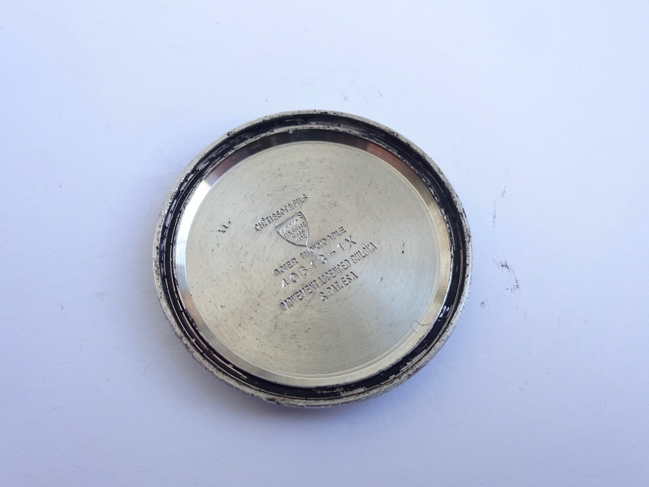 Tissot Tissonic 40613-1X Case Parts cal 2010 (ESA9162) Tuning ForkWatch (1235B)