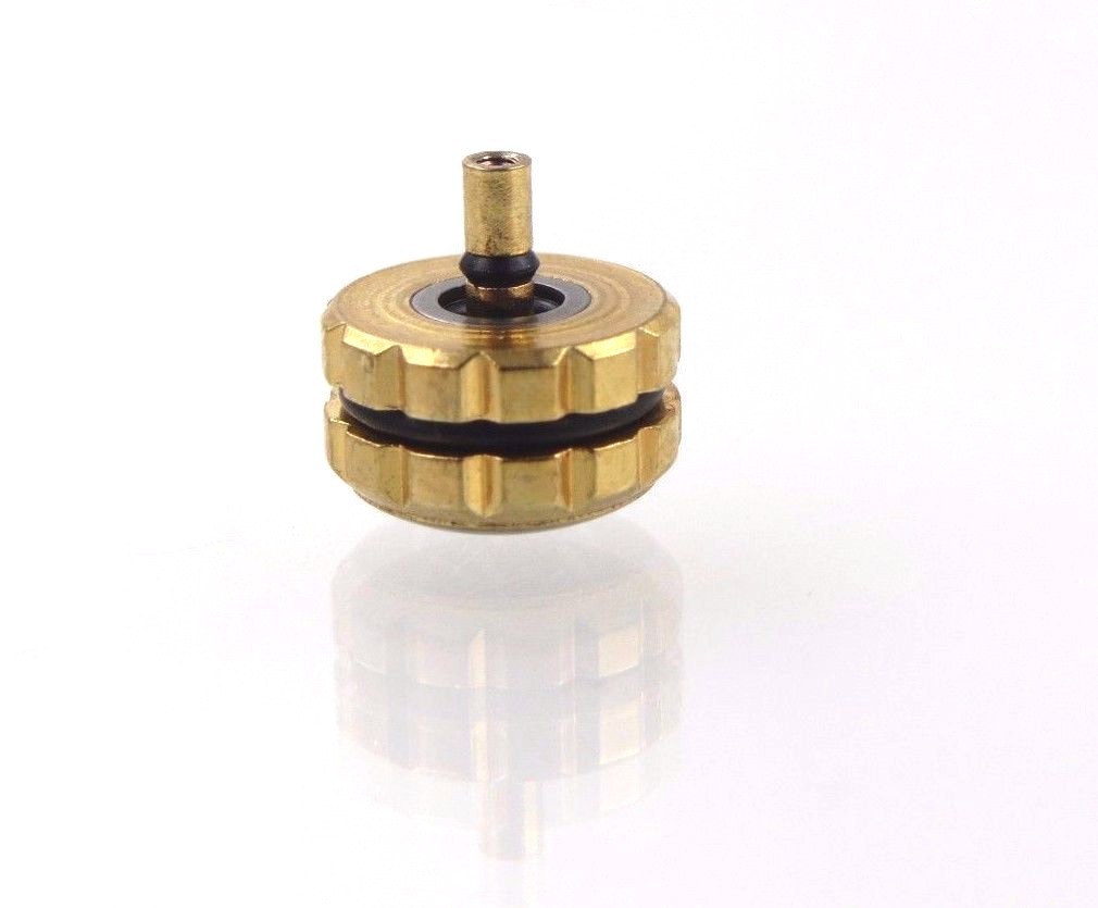 7.5 MM Yellow and Black Dustproof Watch Crown For Tag Heuer