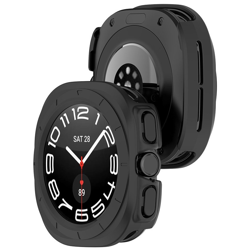 Semi-enclosed Openwork PC Protective Watch Case for Samsung Galaxy Watch Ultra