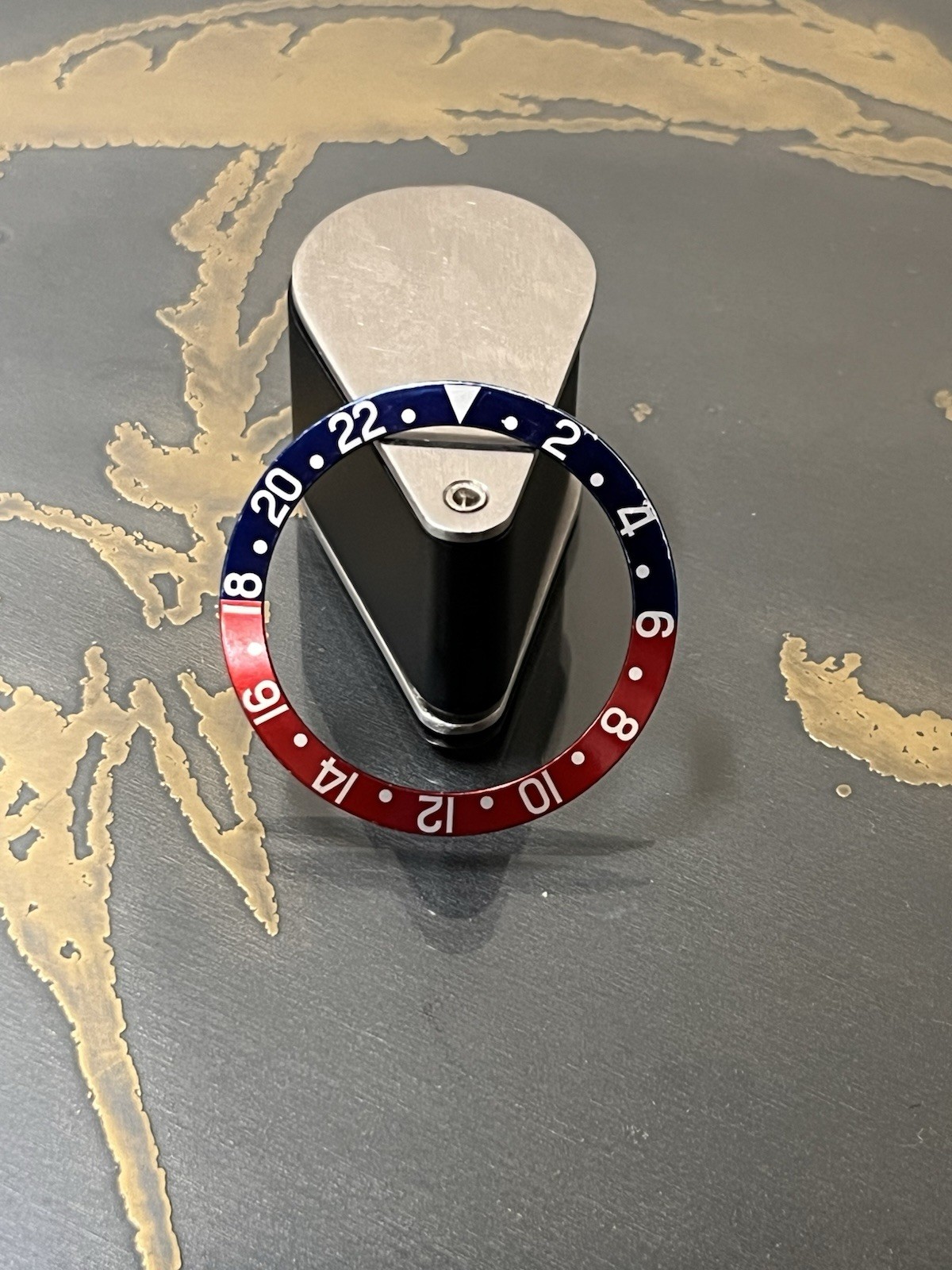 Vintage & Orig Rolex 1675 16750 GMT Red Blue Pepsi Insert Fat Font Oval 8s