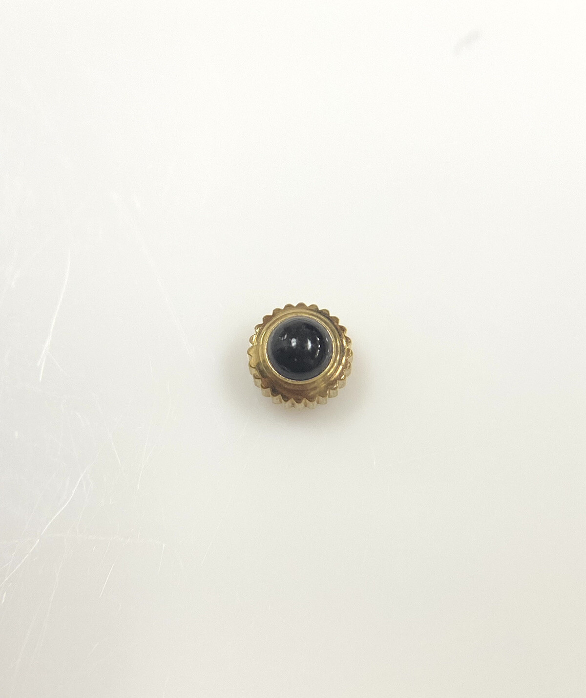 Genuine Vintage Gucci 7200M Gold Plated 4mm Crown