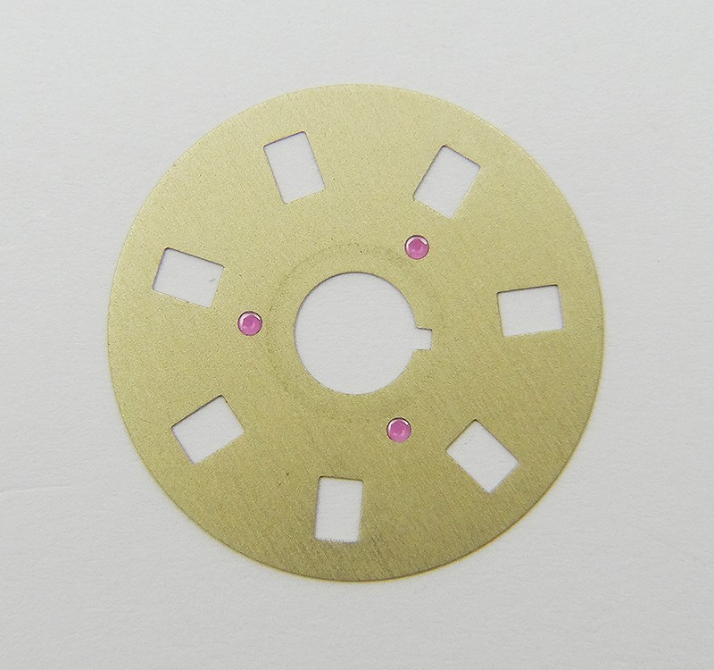 Genuine Rolex 1555 1556 Caliber Beige Watch Day Date Disc 1803 1802 1807