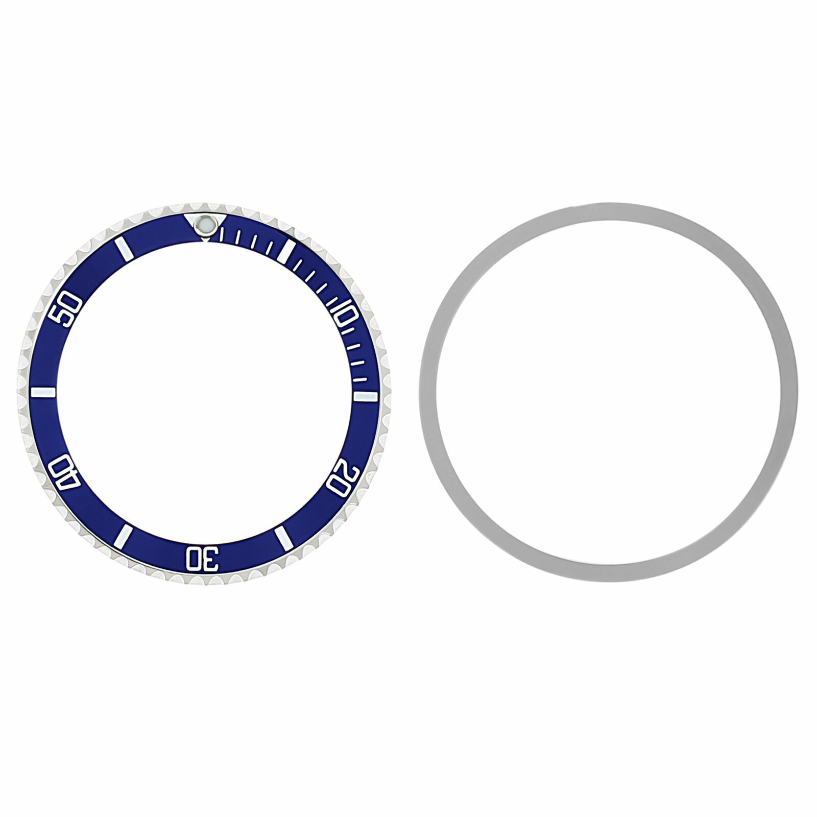 BEZEL+ INSERT FOR TUDOR SUBMARINER WATCH 76100 94010 LOLLIPOP BLUE